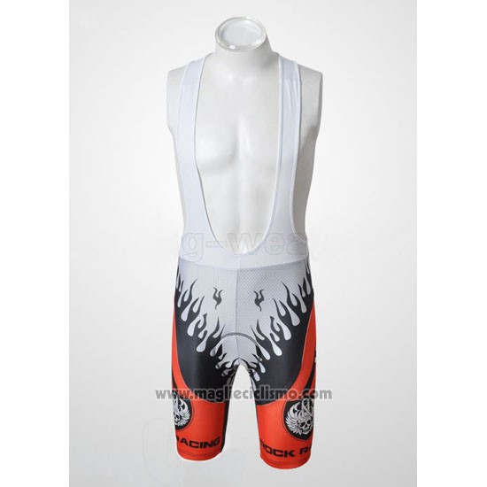 2010 Abbigliamento Ciclismo Rock Racing Rosso e Azzurro Manica Corta e Salopette